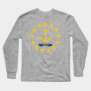 Rhode Island is dope Long Sleeve T-Shirt